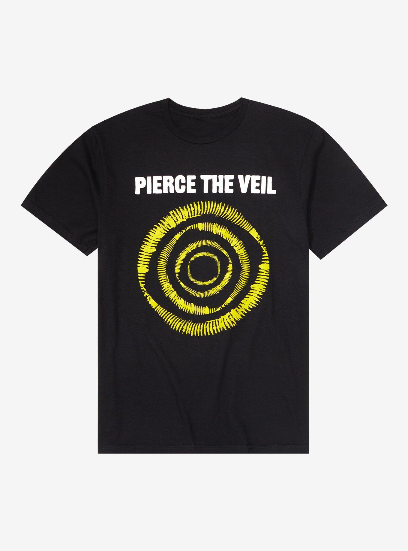 Pierce The Veil Spiral T-Shirt, BLACK, hi-res