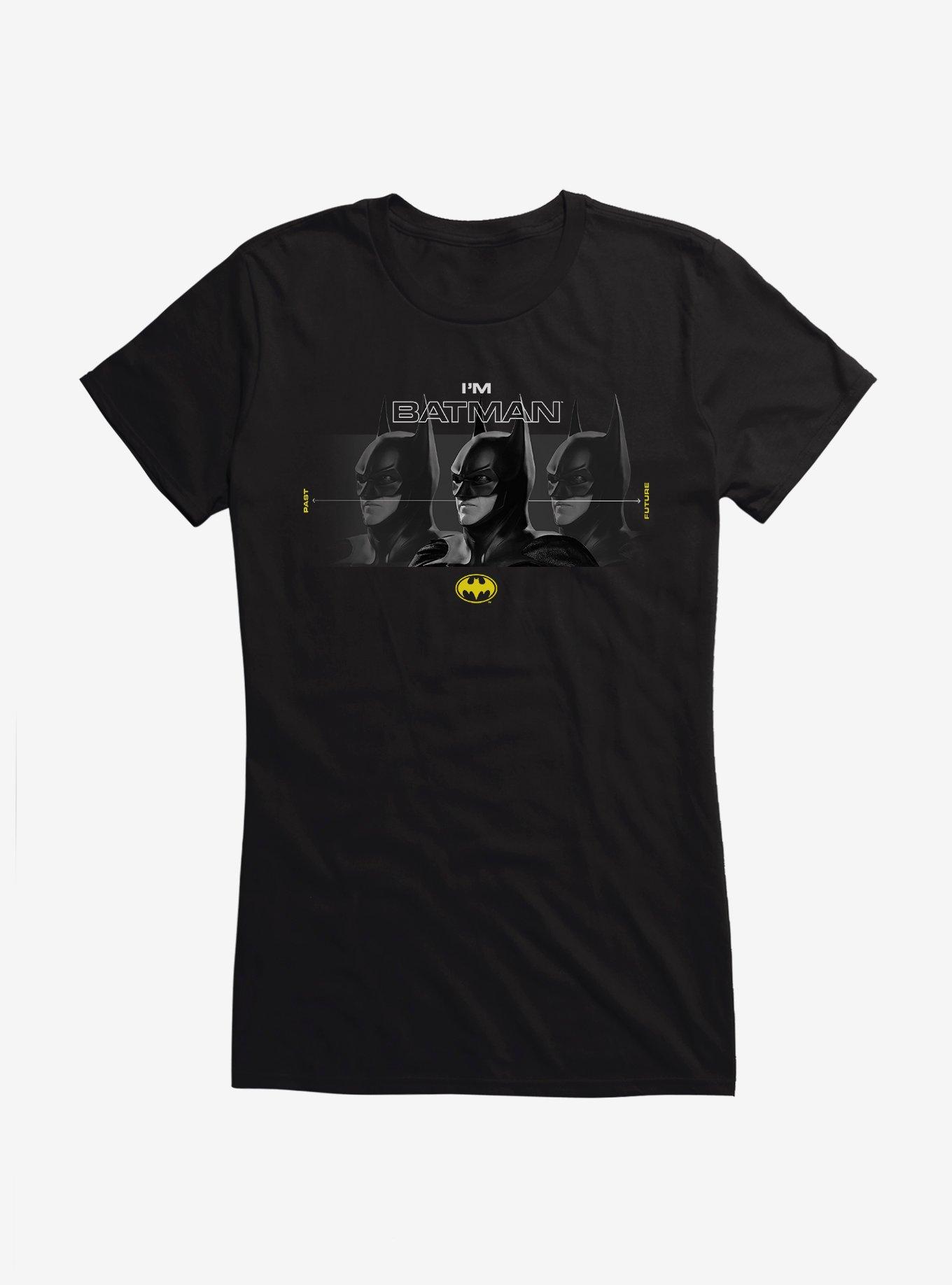 The Flash Batman Past To Future Girls T-Shirt
