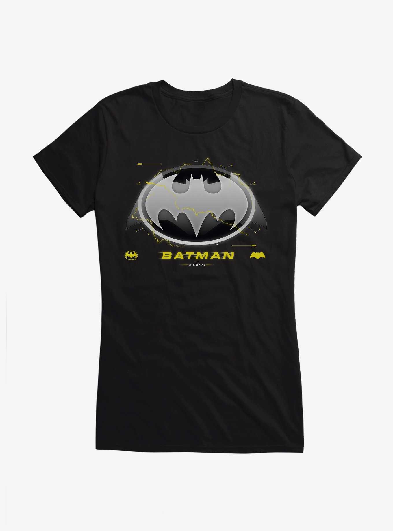 The Flash Batman Symbol Overlap Girls T-Shirt, , hi-res