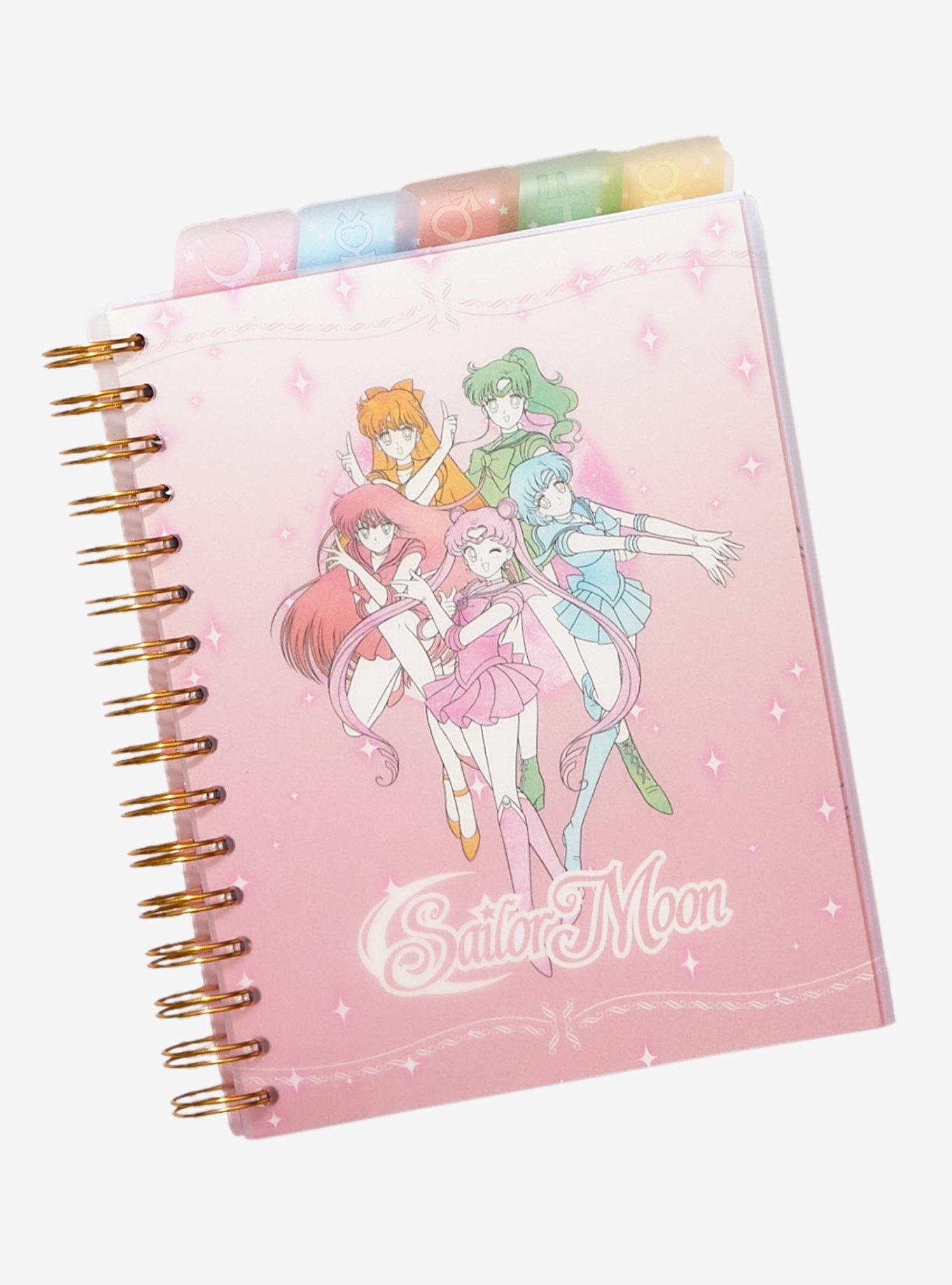 Sailor Moon Sailor Guardians Pastel Tab Journal, , hi-res