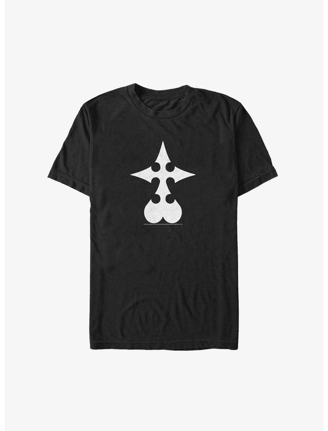 Kingdom Hearts Nobody Symbol Big & Tall T-Shirt, BLACK, hi-res