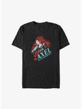 Kingdom Hearts Axel Big & Tall T-Shirt, BLACK, hi-res