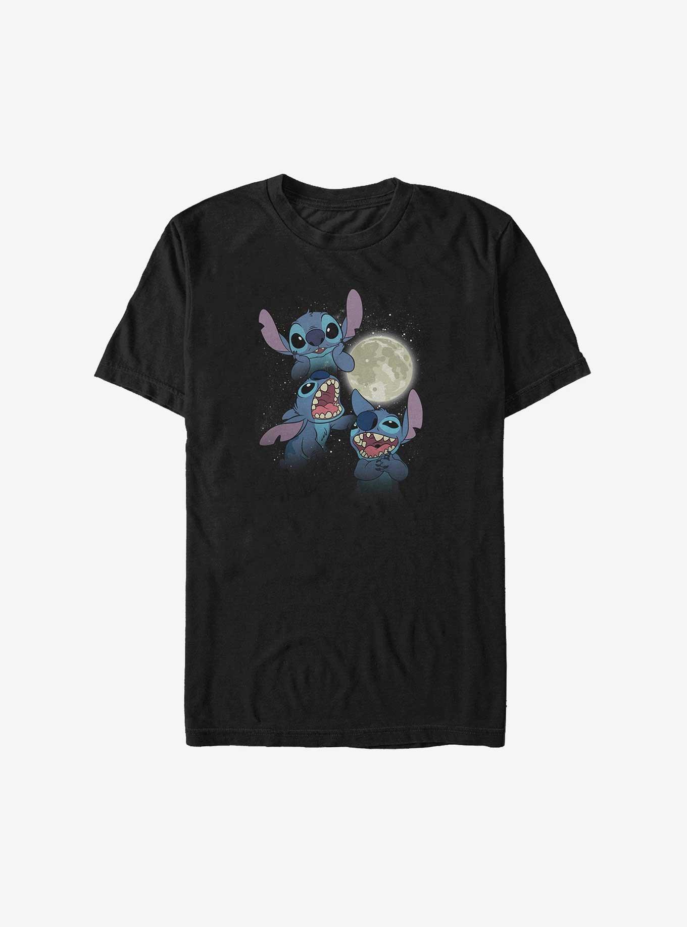 Disney Lilo & Stitch Full Moon Big & Tall T-Shirt, BLACK, hi-res