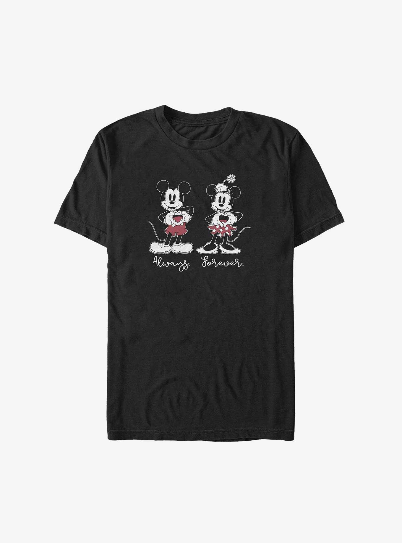 Disney Mickey Mouse & Minnie Always Forever Big & Tall T-Shirt