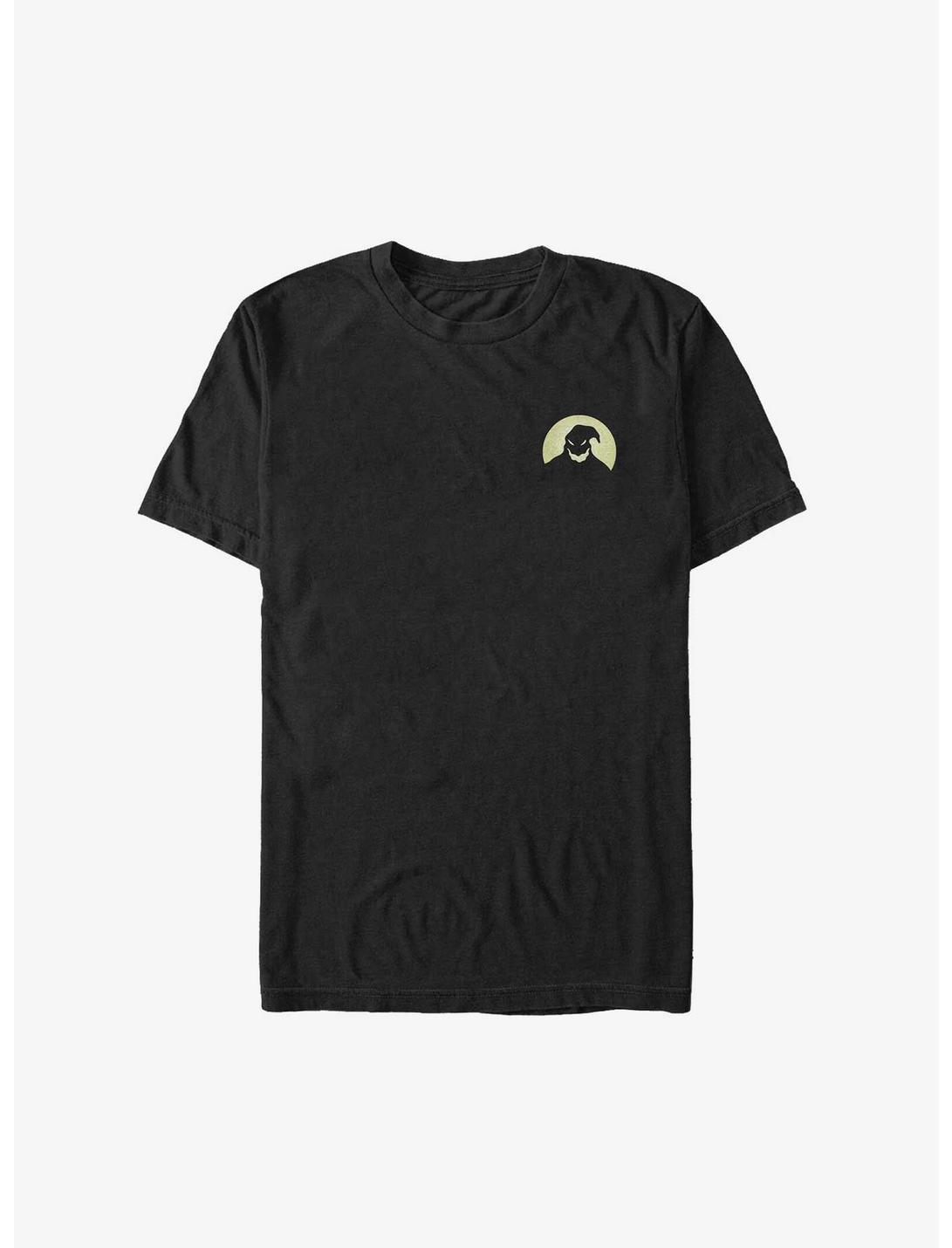 The Nightmare Before Christmas Oogie Boogie Logo Big & Tall T-Shirt, BLACK, hi-res