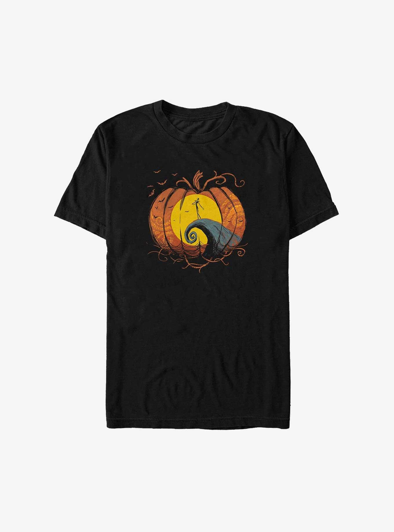 The Nightmare Before Christmas Pumpkin King Lament Big & Tall T-Shirt, BLACK, hi-res