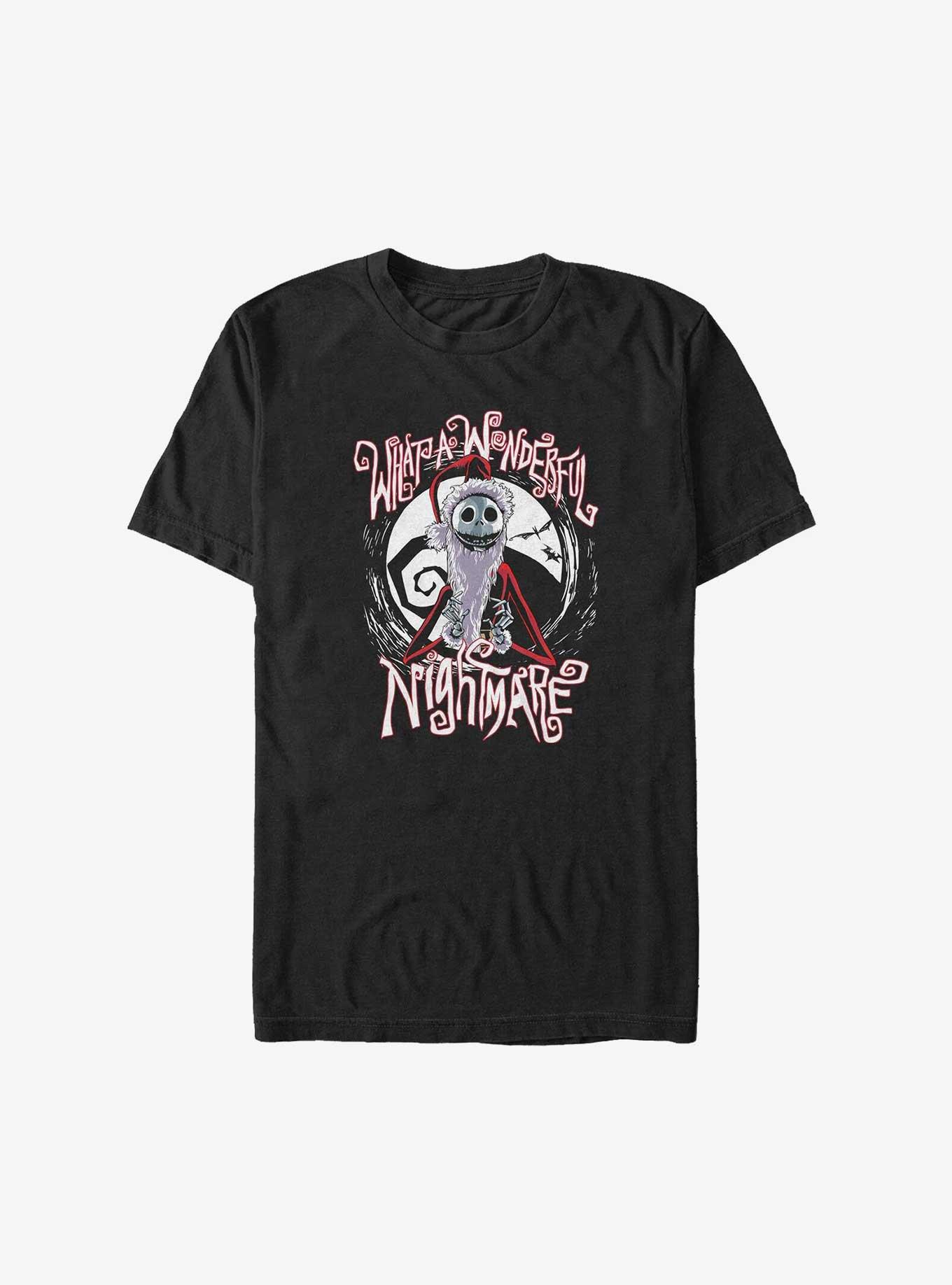 The Nightmare Before Christmas Santa Jack Big & Tall T-Shirt, BLACK, hi-res