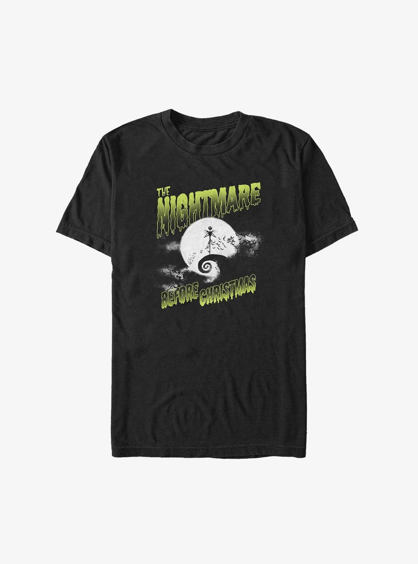The Nightmare Before Christmas Spooky Title Big & Tall T-Shirt, , hi-res