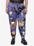 Hello Kitty And Friends Halloween Tie-Dye Jogger Sweatpants Plus Size, MULTI, hi-res