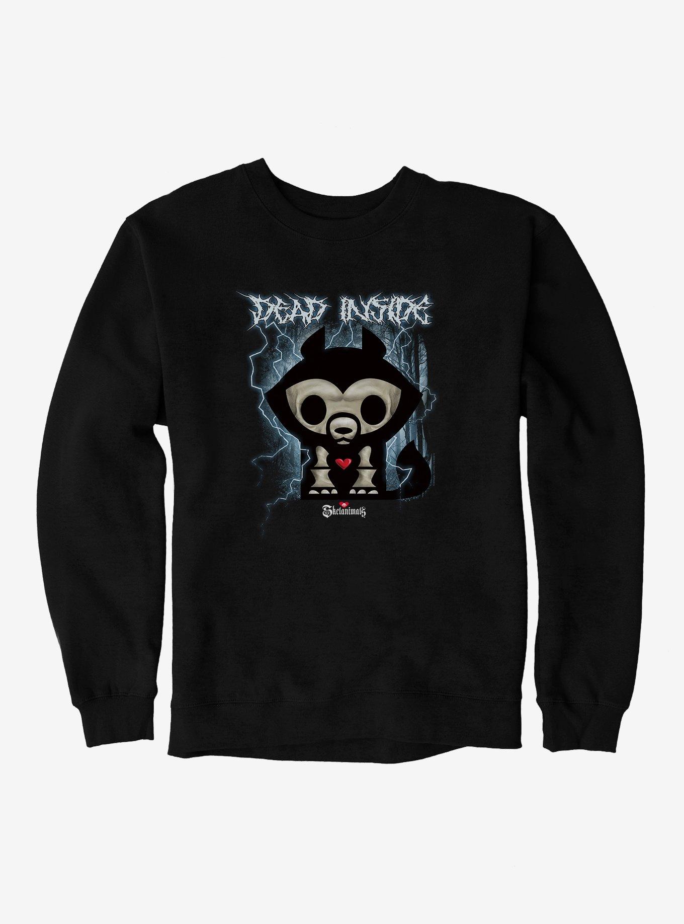 Skelanimals Jae Dead Inside Sweatshirt, , hi-res