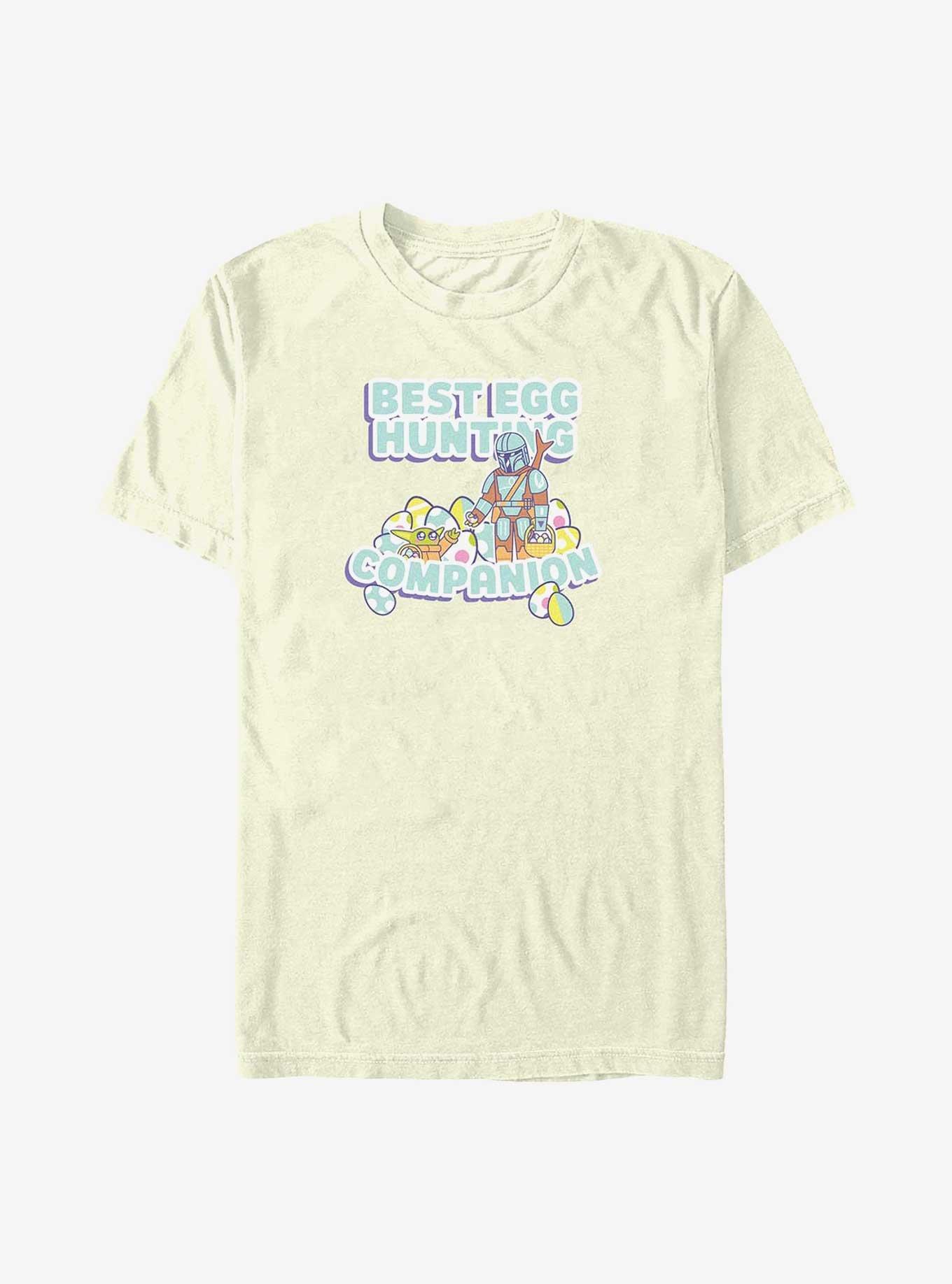 Star Wars The Mandalorian Best Egg Hunting Companion T-Shirt, NATURAL, hi-res