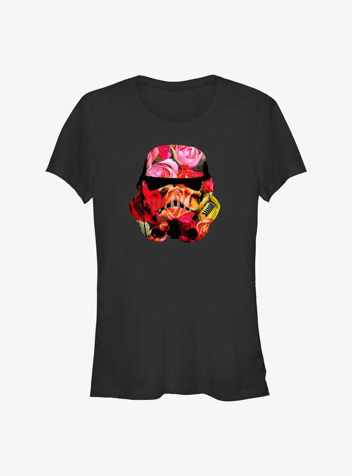 Star Wars Stormtrooper Floral Helmet Girls T-Shirt, , hi-res