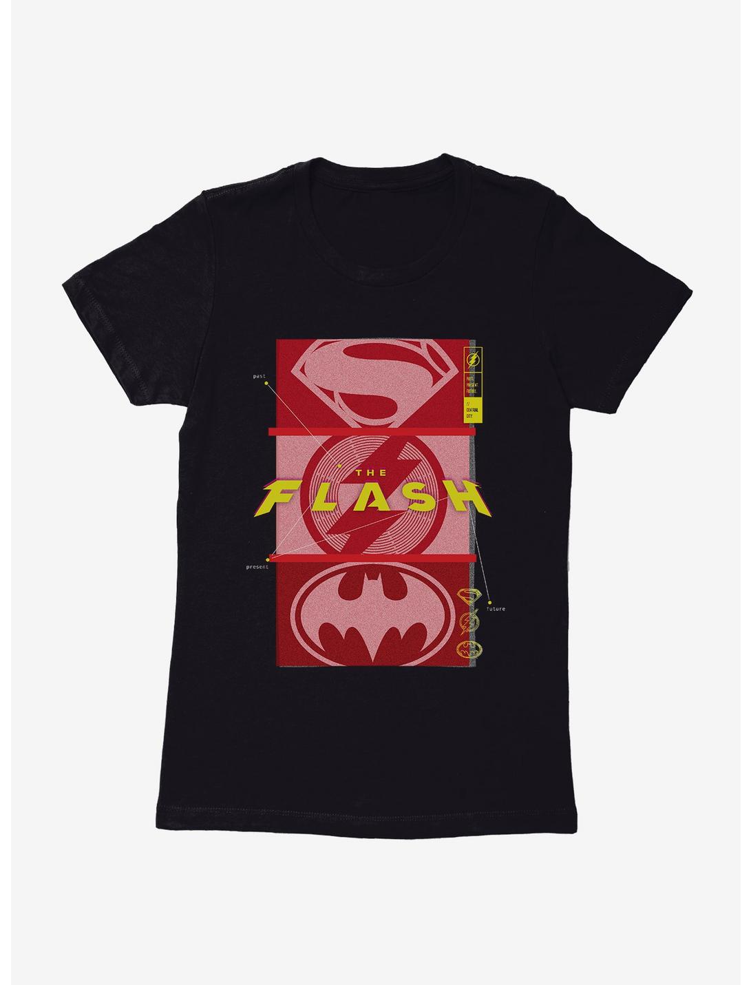 The Flash Trio Hero Symbols Womens T-Shirt, , hi-res