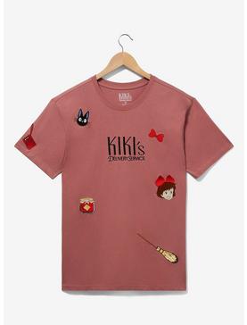 Our Universe Studio Ghibli Kiki's Delivery Service Scattered Icons Embroidered T-Shirt, , hi-res
