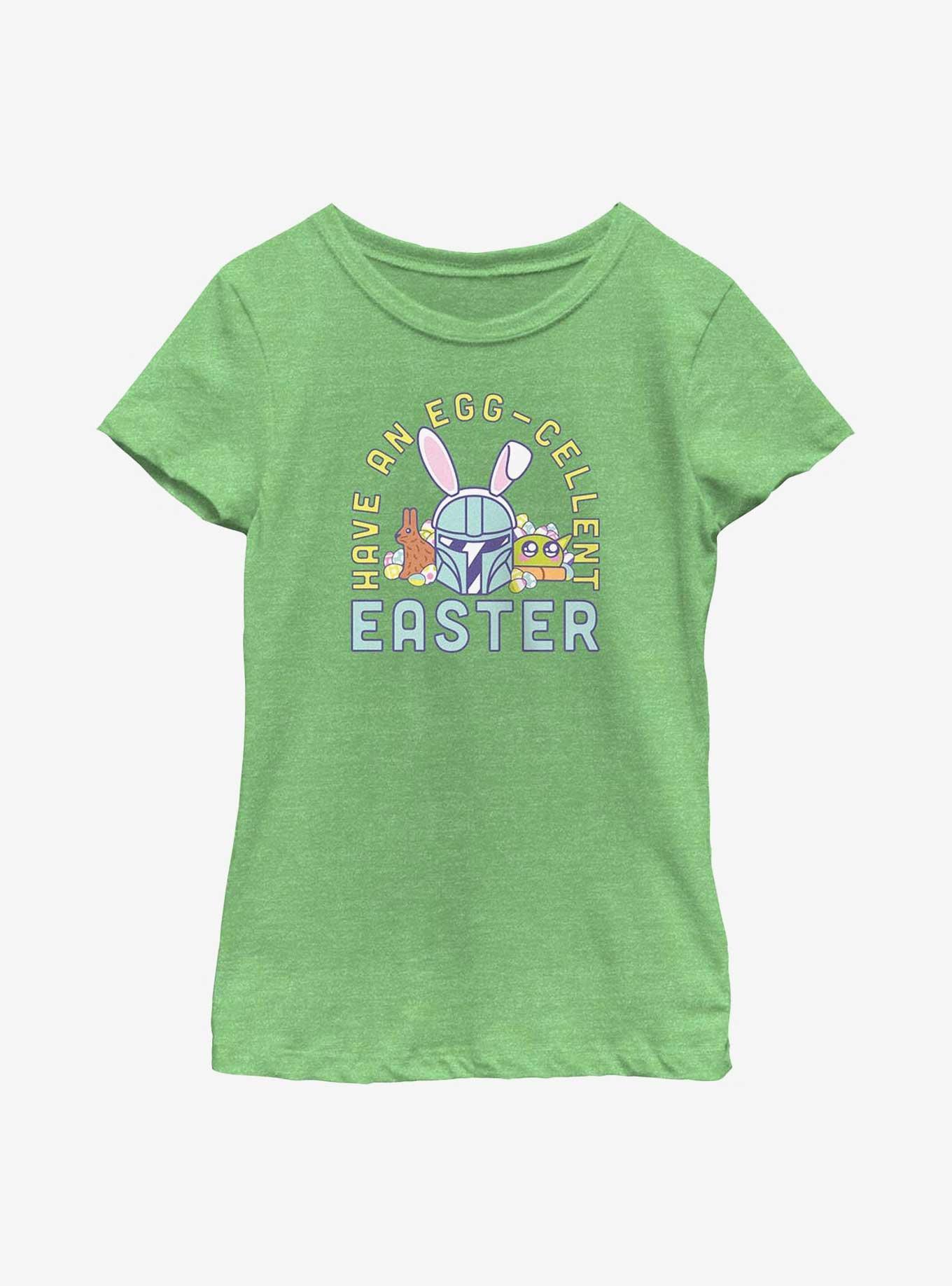 Star Wars The Mandalorian Have An Egg-Cellent Easter Youth Girls T-Shirt, , hi-res