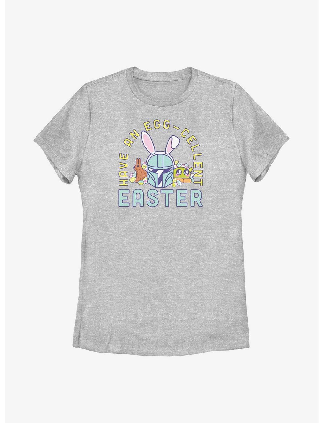Star Wars The Mandalorian Have An Egg-Cellent Easter Womens T-Shirt, ATH HTR, hi-res