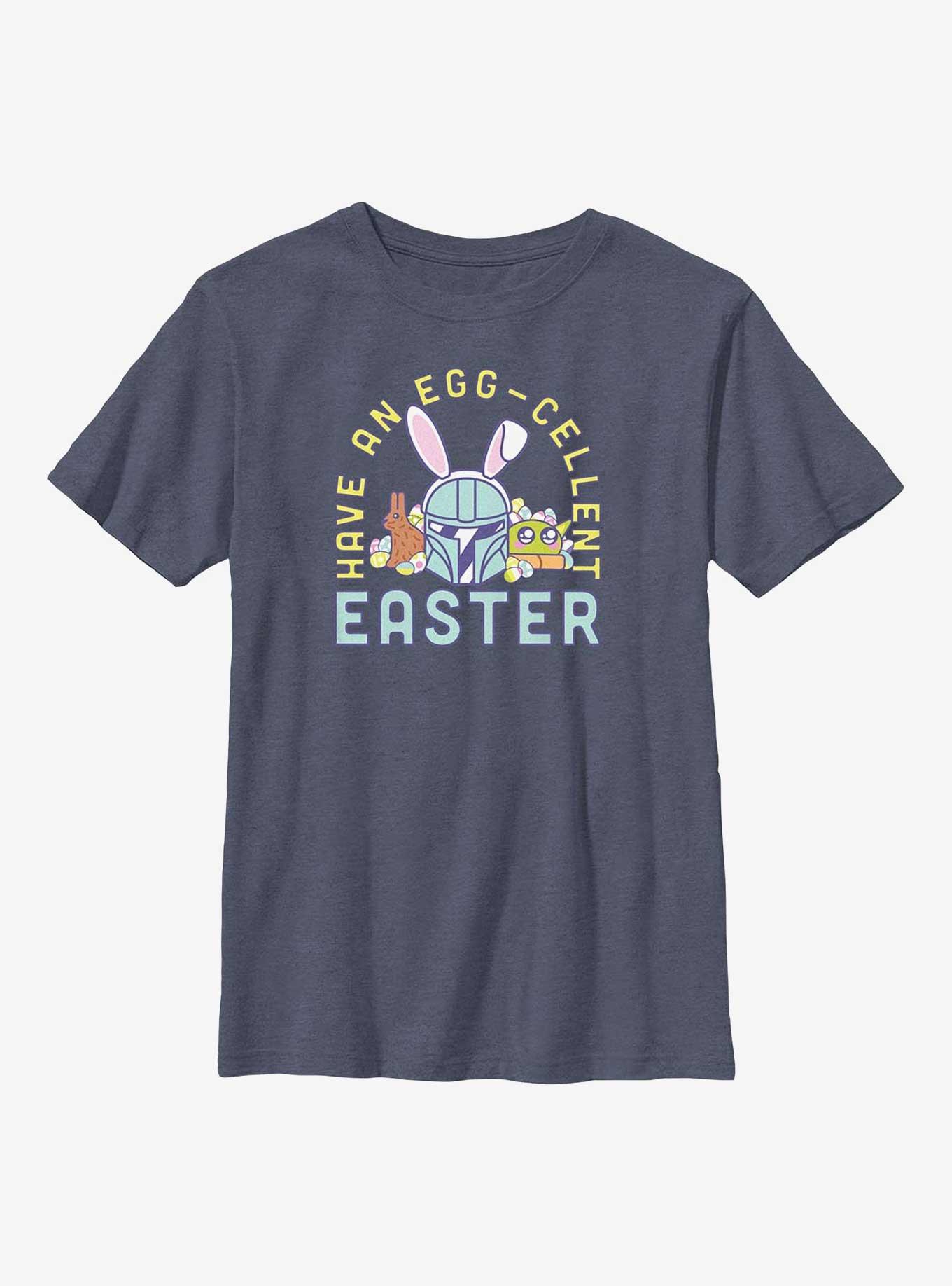 Star Wars The Mandalorian Have An Egg-Cellent Easter Youth T-Shirt, , hi-res