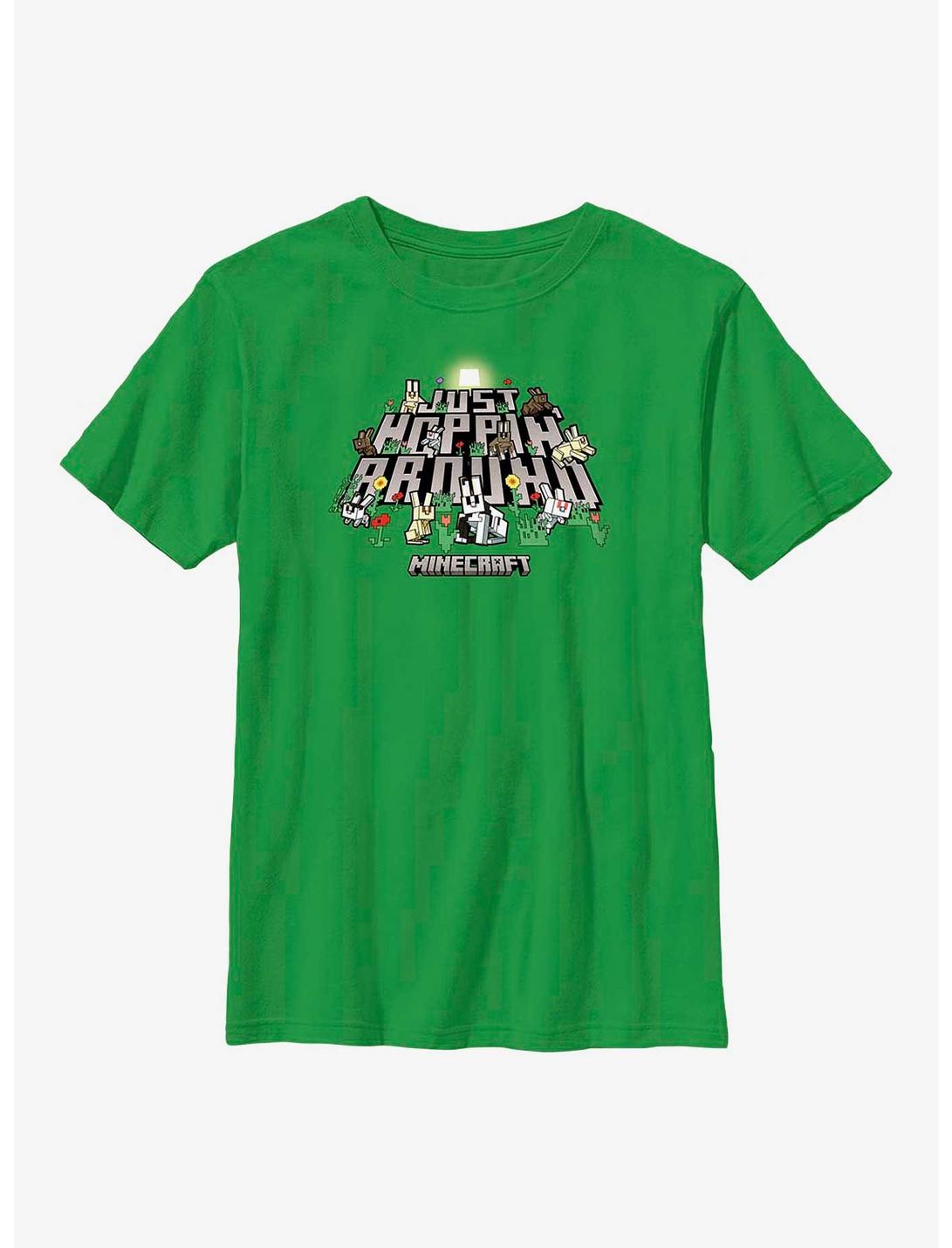 Minecraft Just Hoppin' Around Youth T-Shirt, KELLY, hi-res