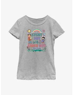 Paul Frank Every Day Is Earth Day Youth Girls T-Shirt, , hi-res