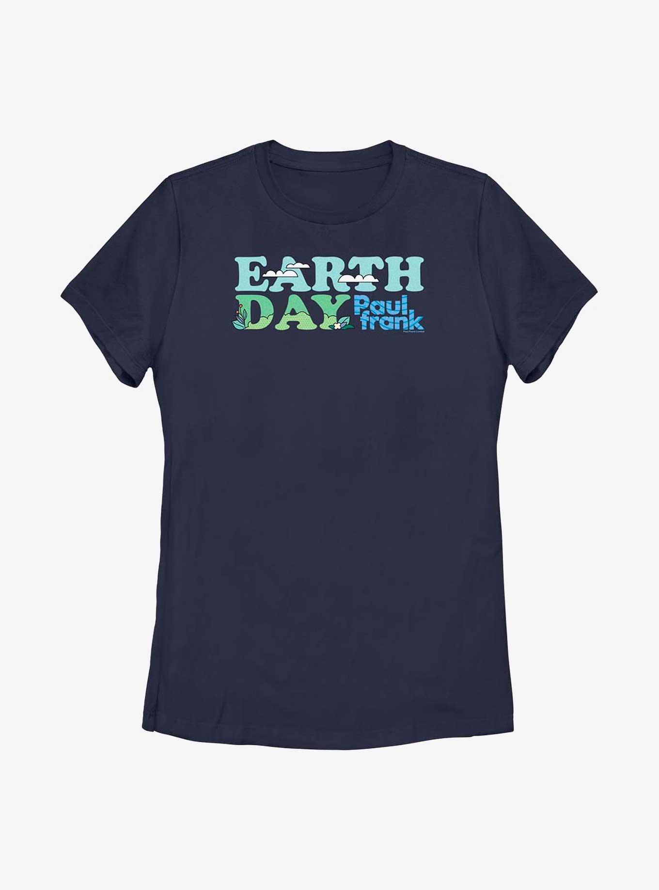 Paul Frank Earth Day Womens T-Shirt, NAVY, hi-res