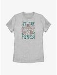 Star Wars Ewok Feel The Forest Womens T-Shirt, ATH HTR, hi-res