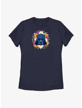Star Wars Vader Floral Helmet Womens T-Shirt, , hi-res