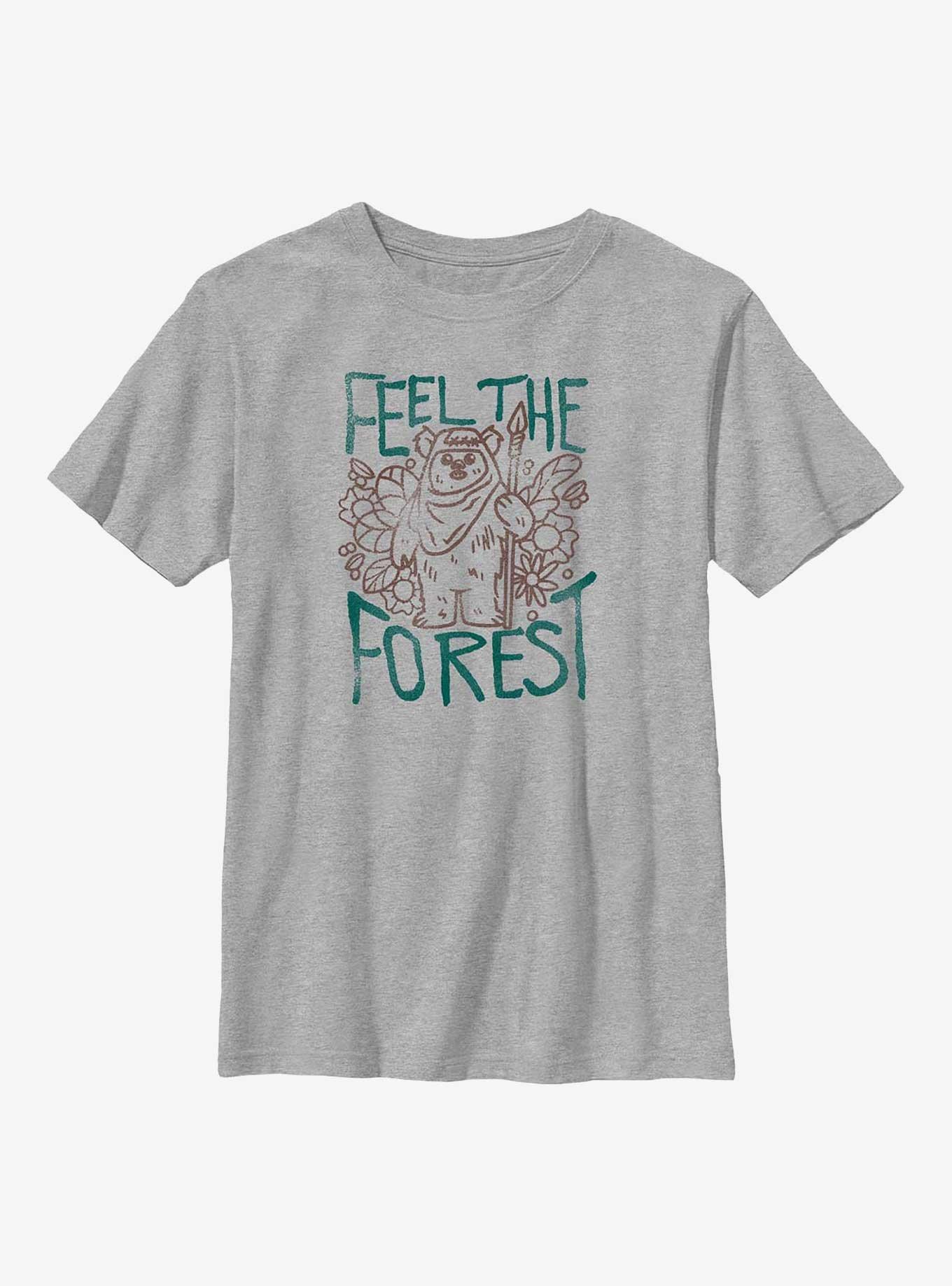 Star Wars Ewok Feel The Forest Youth T-Shirt, , hi-res