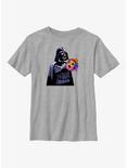 Star Wars Vader Handing Flowers Youth T-Shirt, ATH HTR, hi-res