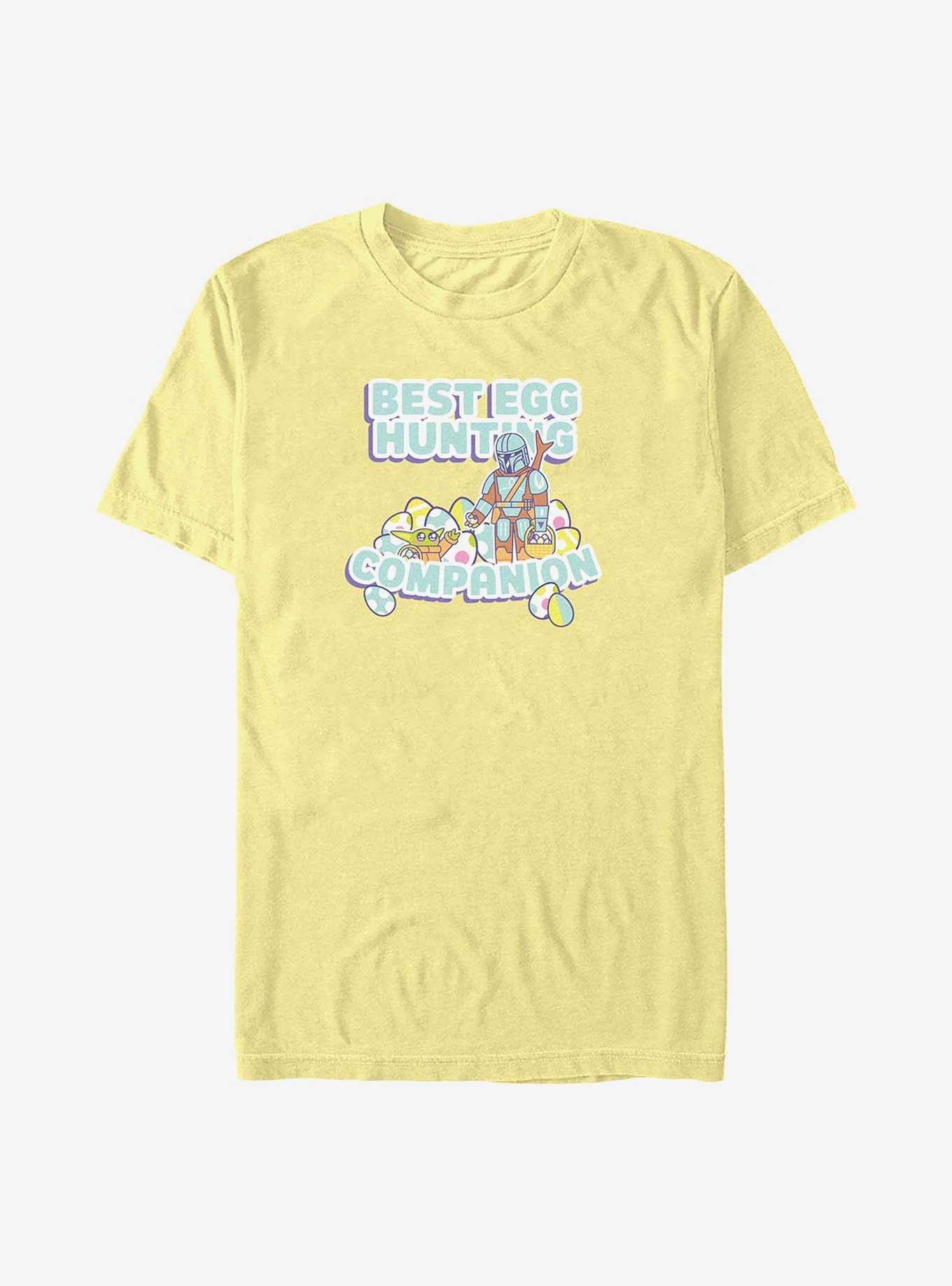 Star Wars The Mandalorian Best Egg Hunting Companion T-Shirt, BANANA, hi-res