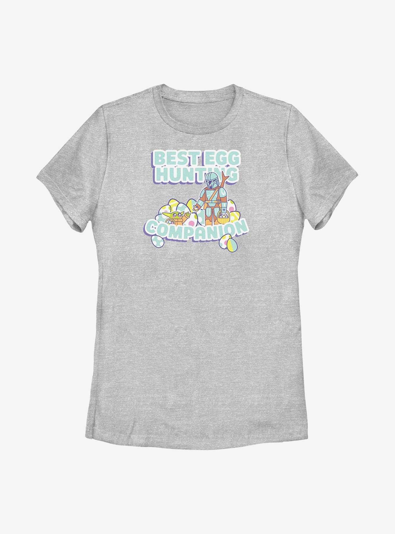 Star Wars The Mandalorian Best Egg Hunting Companion Womens T-Shirt, ATH HTR, hi-res