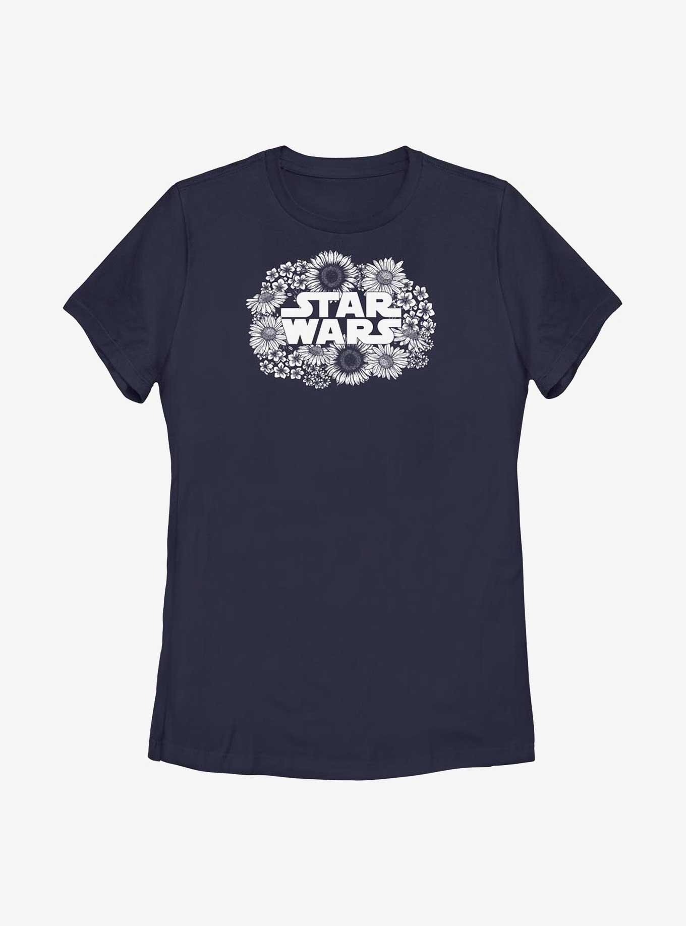 Star Wars Flowers Logo Womens T-Shirt, , hi-res