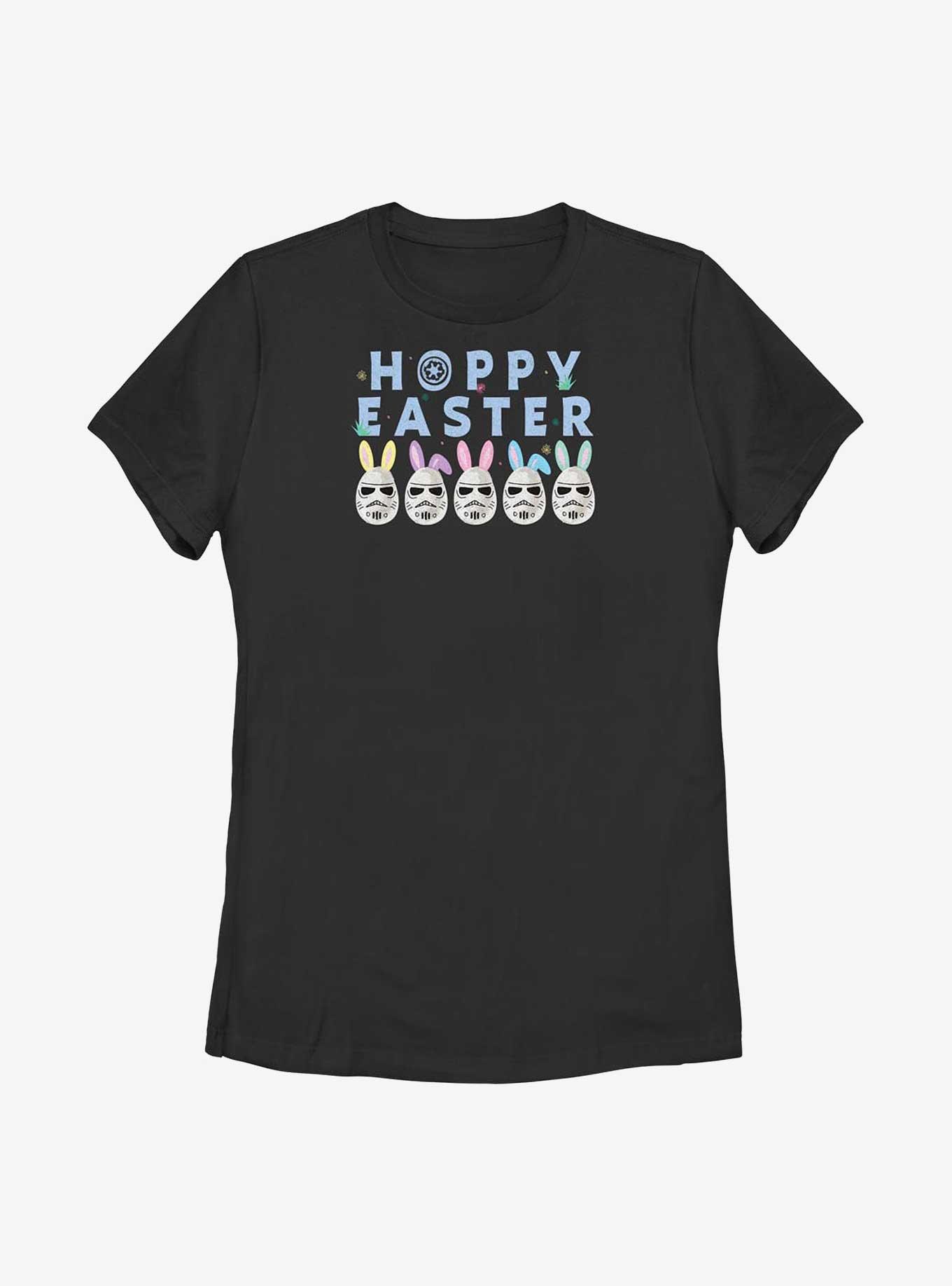 Star Wars Hoppy Easter Egg Stormtrooper Womens T-Shirt, BLACK, hi-res