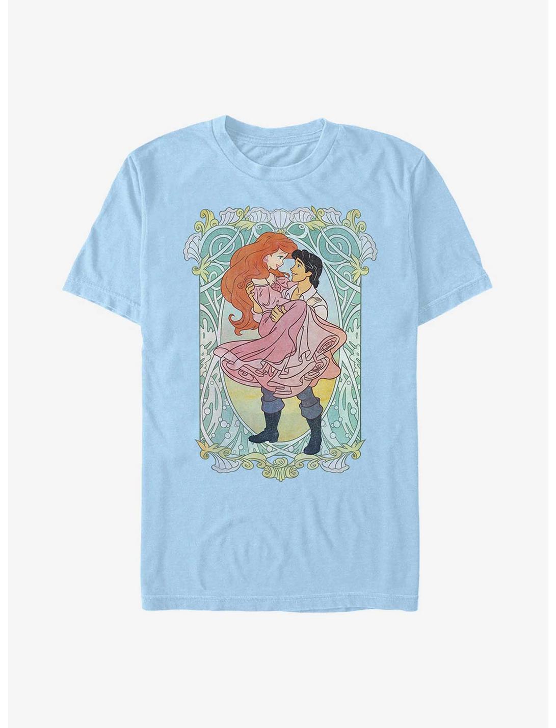 Disney The Little Mermaid Eric & Ariel Happily Ever After T-Shirt, LT BLUE, hi-res
