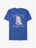 Disney The Little Mermaid Look on the Bright Side T-Shirt, ROYAL, hi-res