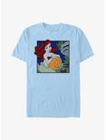 Disney The Little Mermaid Comic Box Ariel T-Shirt, LT BLUE, hi-res
