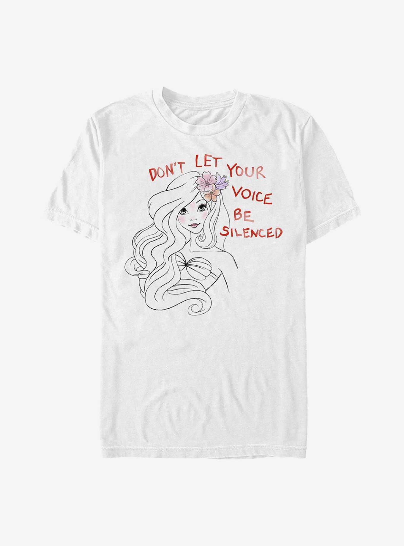 Disney The Little Mermaid Don't Silence Your Voice T-Shirt, , hi-res