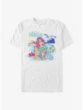 Disney The Little Mermaid Seaside Besties T-Shirt, WHITE, hi-res