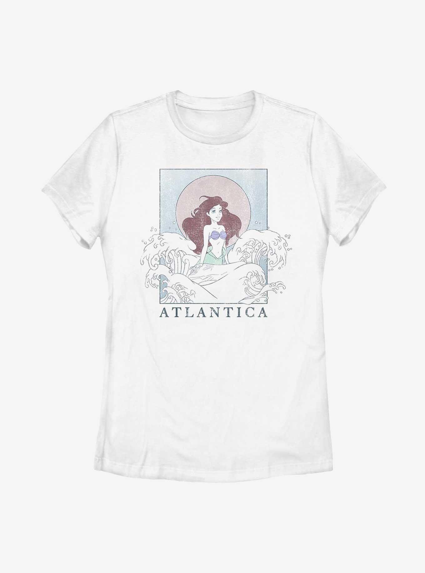 Disney The Little Mermaid Ariel Ocean Wave Atlantica Womens T-Shirt, , hi-res