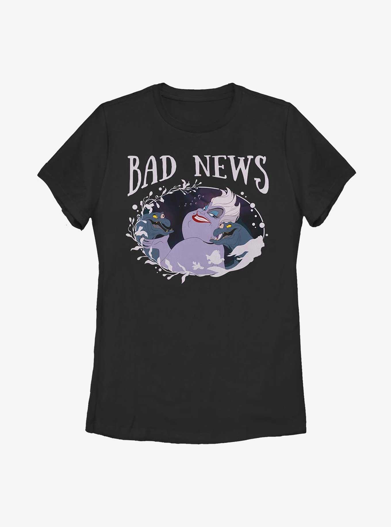 Disney The Little Mermaid Ursula Bad News Womens T-Shirt, , hi-res