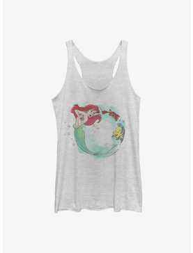 Disney The Little Mermaid Ariel, Flounder, and Sebastian Womens Tank Top, , hi-res