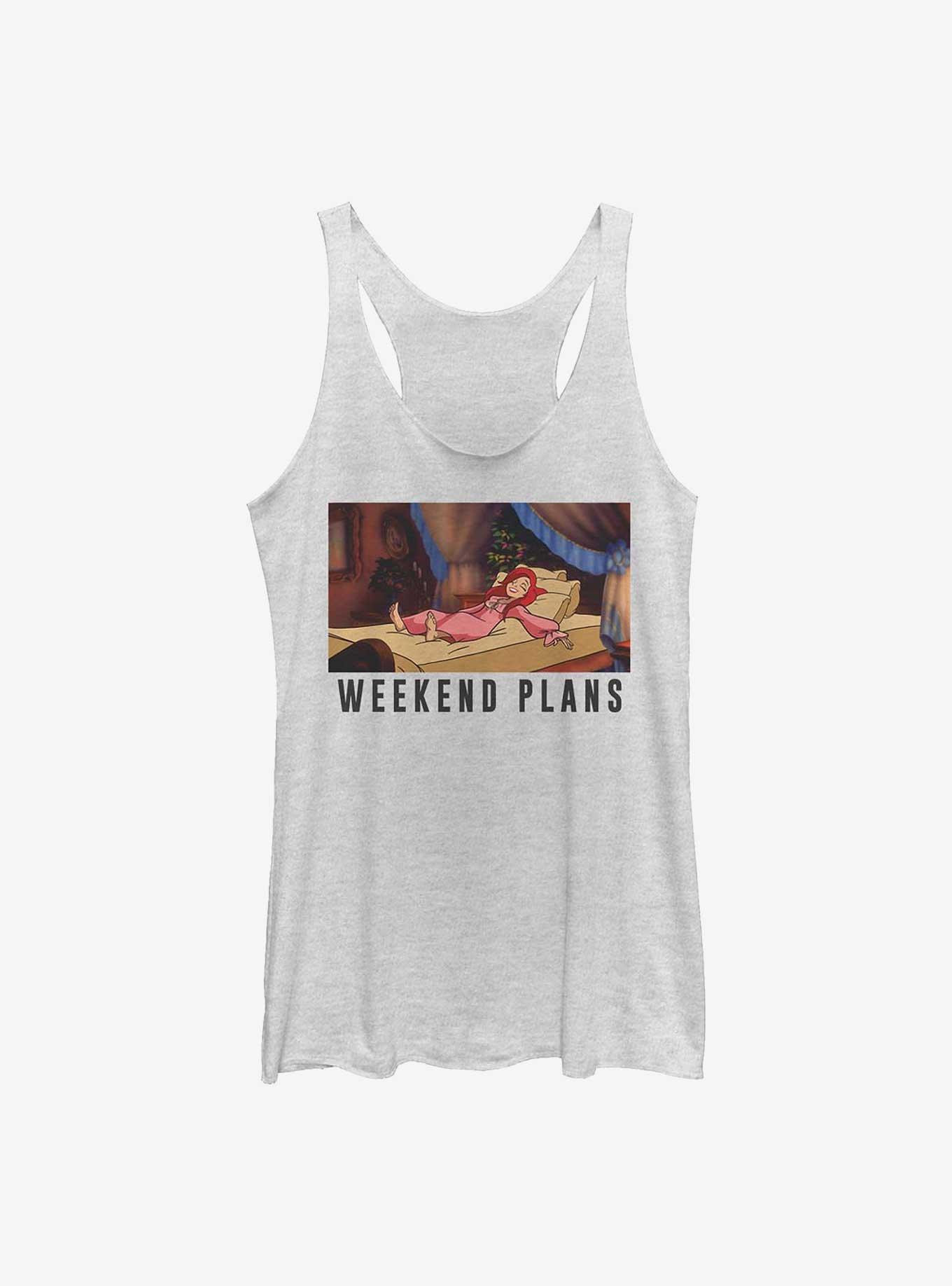 Disney The Little Mermaid Ariel Weekend Plans Womens Tank Top, , hi-res