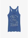 Disney The Little Mermaid Ariel Born From The Waves Womens Tank Top, ROY HTR, hi-res