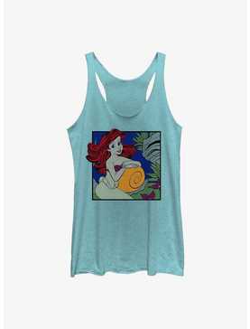 Disney The Little Mermaid Comic Box Ariel Womens Tank Top, , hi-res