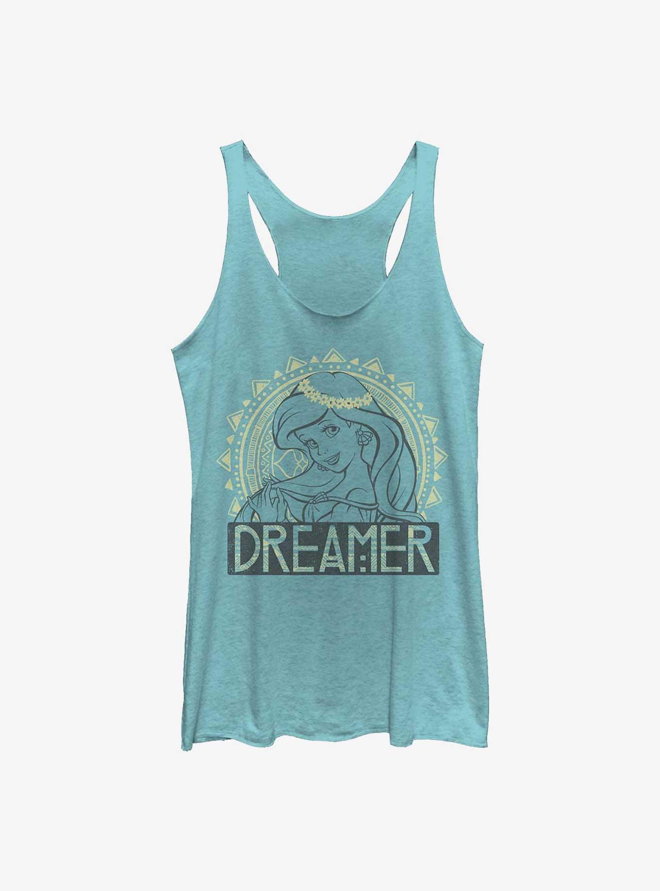 Disney The Little Mermaid Dreamer Ariel Womens Tank Top, , hi-res