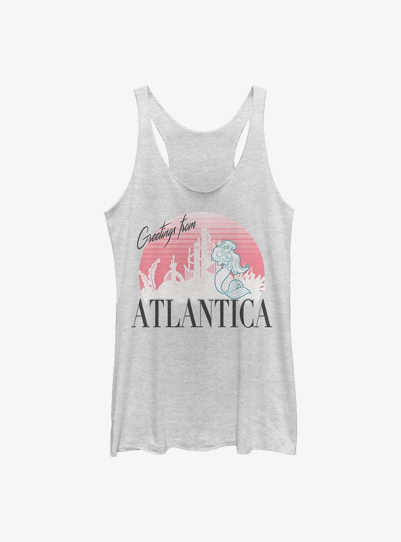 Disney The Little Mermaid Greetings From Atlantica Womens Tank Top, , hi-res