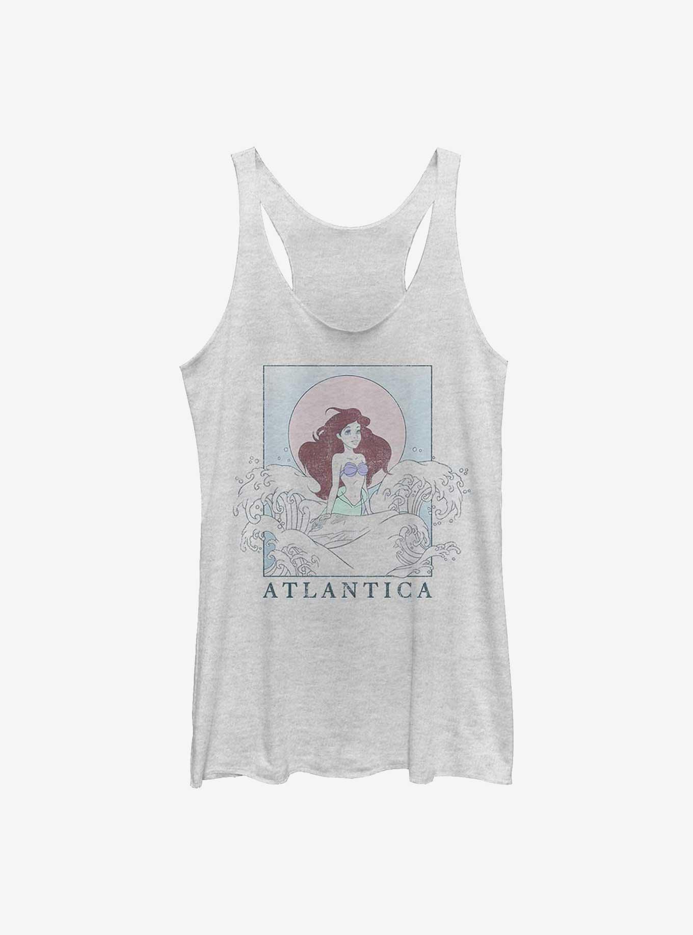 Disney The Little Mermaid Ariel Ocean Wave Atlantica Womens Tank Top, , hi-res