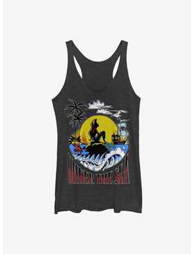 Disney The Little Mermaid Under The Sea Sunset Poster Womens Tank Top, , hi-res
