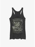 Disney The Little Mermaid Atlantic Tradition The Daughters of Triton Womens Tank Top, BLK HTR, hi-res