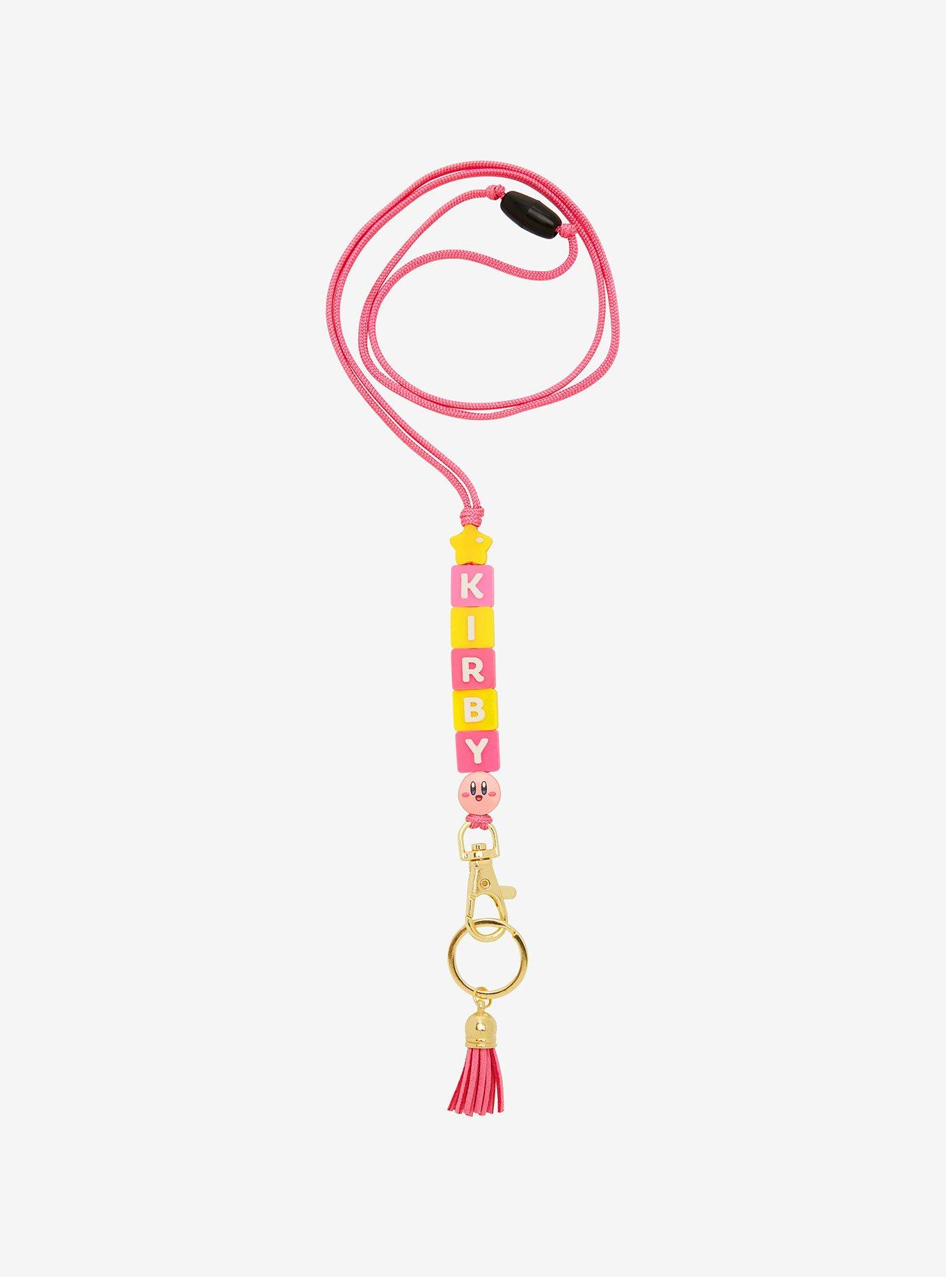 Kirby Beaded Tassel Lanyard, , hi-res