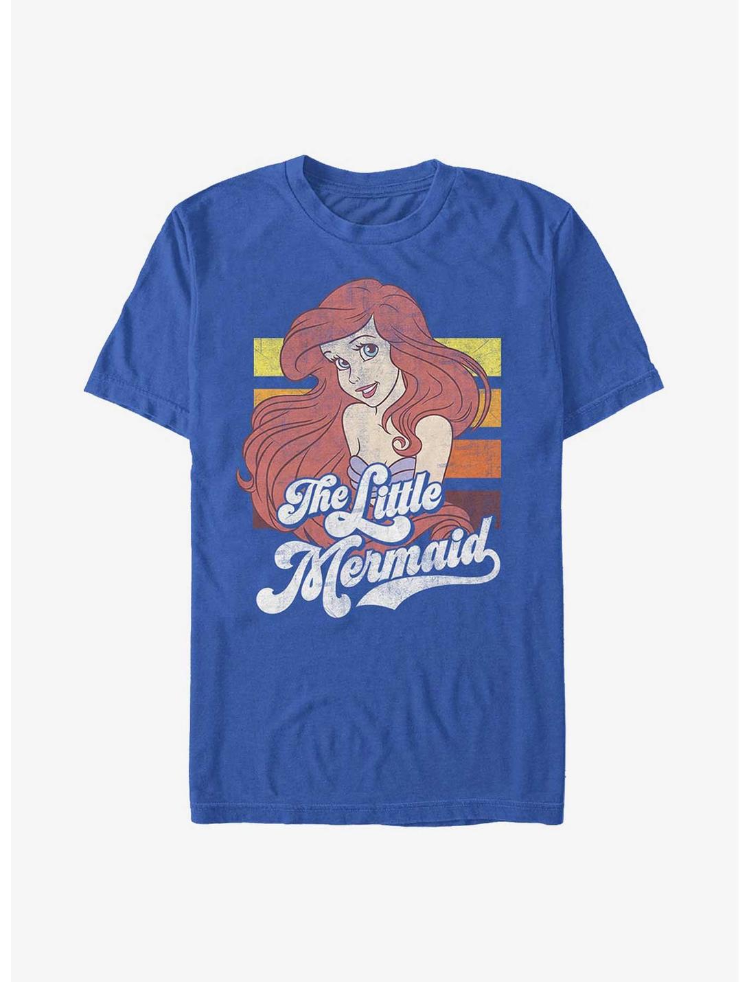 Disney The Little Mermaid Ariel Smile T-Shirt, ROYAL, hi-res